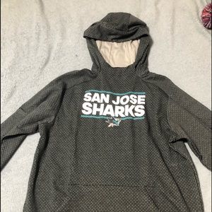 San Jose Sharks Adidas Climalite Hoodie